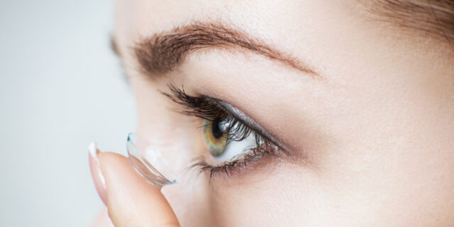 If you often wear contact lenses